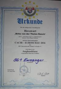 08 L&uuml;tzelbach Urkunde Euroschau DSC05733